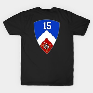 15th Detachment Front and Back T-Shirt